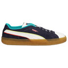 Puma Suede Crepe Mmq Sail To Bay Lace Up  Mens Blue Sneakers Casual Shoes 388149