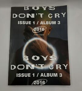 2016 Frank Ocean Boys Dont Cry Blonde Magazine Shower Cover With CD No Wrapping