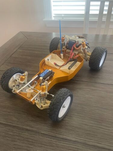 Vintage Team Associated RC10 Rare A Stamp Gold Pan Ready to Run