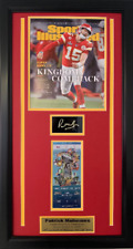 Kansas City Chiefs Sports Illustrated Cover w/ ticket & engraved signature