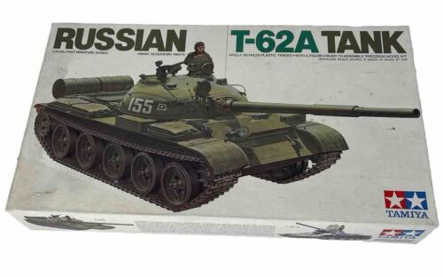 1/35 Tamiya 35108 Russian T-62A Tank  Model Kit Free Shipping *Sealed New*