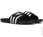 Adidas Adissage Slides Sandal F35580 Black/White Men's 6 / Women's 7 ~ NEW