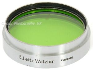 Leica Gr. GREEN Filter for SUMMARIT 1:1.5 f=5cm / LEITZ Xenon Bayonet fit Filter