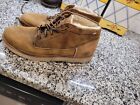 UGG Campfire Trail Boots Men's 12 Brown Suede Shearling Lined Lace Up Chukka