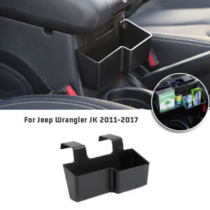 For Jeep Wrangler JK 2011-17 Parts Front Center Console Armrest Storage Box Tray (For: Jeep)