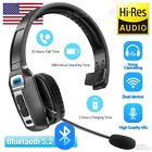 Trucker Headset Wireless Bluetooth 5.2 AI Noise Cancelling Mic For Phones PC