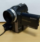Sony DCR-PC300 HANDYCAM 120x video camera with battery Working Tested Japan
