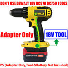 1x Dewalt 18V Ni-CD System Tools Adapter For PORTER-CABLE 20V MAX Li-Ion Battery
