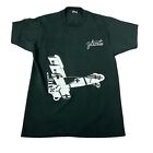 Vintage 90s Ghosts T-Shirt Planes aviation Brooklyn New York Single Stitch L