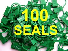 SECURITY SEALS, 100 SEALS, EASY-REMOVE FOR FAST ACCESS, CHOICE OF COLORS, PP-2