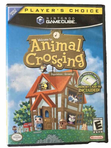 New ListingAnimal Crossing Player's Choice for Nintendo Gamecube With Case No Memory Card