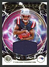 2022 Panini Elements Football Tyquan Thornton RC Super Charged 75/75 Patriots