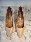 Calvin Klein Nude Pump Women Size 8 Pointed Toe Classic Shoes