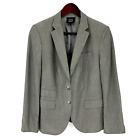 AKRIS Bergdorf Goodman Womens Two Button Blazer Pockets Wool Size US 14 Large