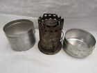 Vintage Vulcan Safety-Chef Camping HUNTNG Backpacking Stove w/ can COOKING CAMP