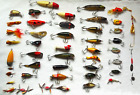 Lot group of vintage antique old fishing lures