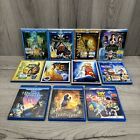 Disney Blu-Ray Lot Of 11 Children’s Movies Bambi Peter Pan Jungle Book Toy Story