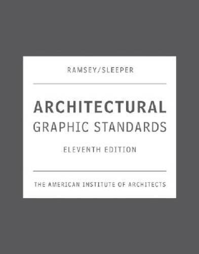 Architectural Graphic Standards, 11th Edition - Hardcover - GOOD