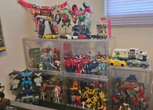 A big lot of toy transformers for sale
