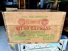 Vintage Remington Kleanbore Nitro Express 12 Gauge Ammo Wood Crate Box Shot Gun