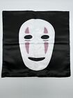 Studio Ghibli Kaonashi No-Face Mask Spirited Away Japanese Anime Art Pillowcase