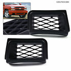 Front Bumper Air Duct Grille Insert Cover Fit For 03-07 Chevrolet Silverado 1500