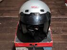 Bell RT Dot Motorcycle Size Small R-T Open Face Helmet Silver