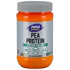 NOW Foods Pea Protein, Pure Unflavored, 12 oz Powder