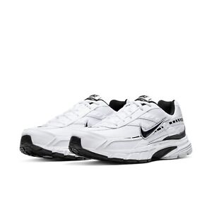 Nike INITIATOR Men's Metallic White Black 394055-100 Athletic Sneakers Shoes