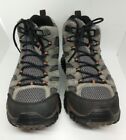 Merrell Moab 2 Mid J06053 Mens Grey Waterproof Hiking Boots Size 11.5 EUC