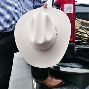 Stetson 6x Skyline Silverbelly Felt Cowboy Hat