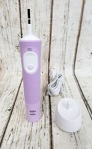Braun Oral-B Pro Timer 3708 Electric Toothbrush Handle with Charging Base, LILAC