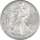 Better Date 2001 American Silver Eagle 1 Troy Oz .999 Fine Silver *756