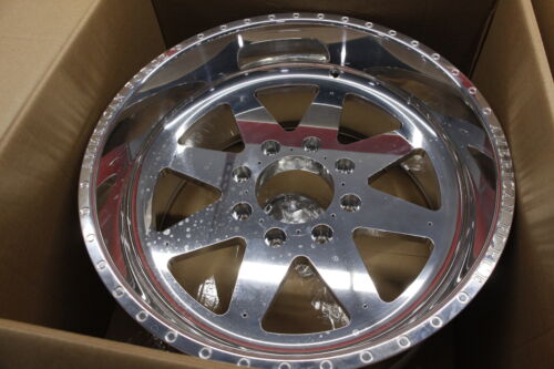 4 - Blemished 22x11 Polished Wheel American Force Evade FP 8x180  0