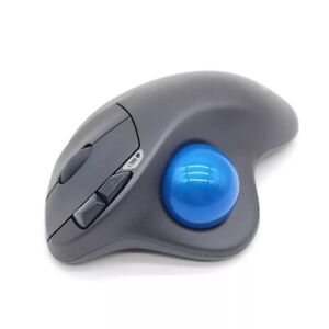 Logitech Logi M570 Wireless Ergo Trackball Mouse And Receiver (Tested Works)