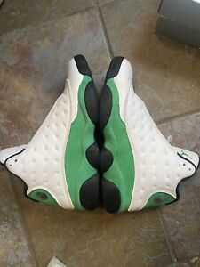 Nike Air Jordan 13 Retro Lucky Green 2020 size 12 DB6537-113 OG XIII Clean White