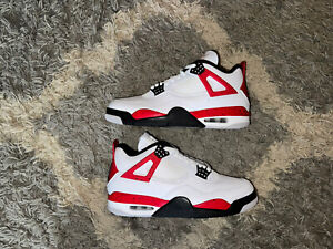 Air Jordan 4 Retro Red Cement DH6927-161 Men’s Size 10.5 IN HAND BRAND NEW