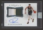 2019-20 Panini Flawless Giannis Antetokounmpo 3-Color Patch ON CARD AUTO 4/25