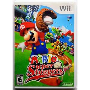 Mario Super Sluggers - Nintendo Wii Pristine Authentic Game 180 Day Guarantee