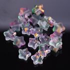 20pcs 8mm Small Star Shape Crystal Glass Loose Beads For Jewelry Making DIY