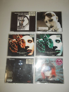 Marilyn Manson Collectible CD single bundle job lot x6 all pictured Excellent