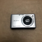 Sony Cyber shot DSC-W390 14.1MP  Digital Camera Silver + Battery