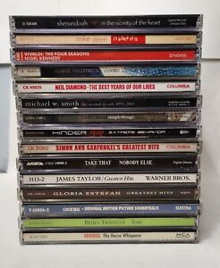 CD LOT MIXED GENRE ~ 70s, 80s, 90s, 2000s - COUNTRY FOLK SOUNDTRACK SOUL ROCK