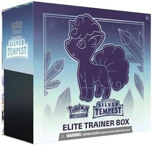 Pokemon TCG Silver Tempest Elite Trainer Box 8 Booster Packs Factory Sealed ETB