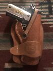 New ListingFITS Colt 45 M 1911 Leather Holster Wild Bunch Western Holster Used Basketweave