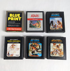 ATARI 2600 Video Game System LOT OF 6 CARTRIDGES See Description UNTESTED Lot #6