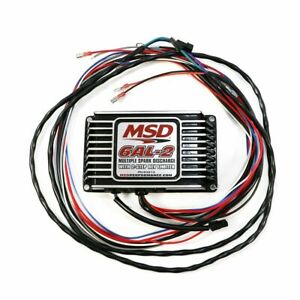 MSD 64213 Ignition Control Box 6AL-2 w/ 2 Step Limiter w/ 4 6 8 Cylinder Engines