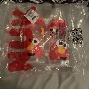 Set of 2 NUK Sesame Street ELMO 10oz Active Cup Transition from Bottle to Cup