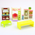 Fisher Price Loving Family Kitchen Bedroom Bathroom Sink Bed Doll House Lot
