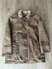 Vintage Overland  Shearling Jacket Coat Size 44 Beautiful Warm Winter